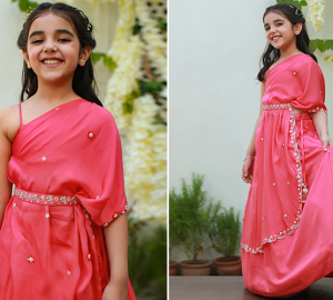 Traditional & Designer Lehengas For Your Mini Chics