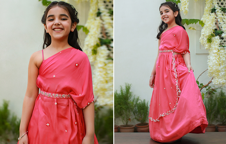 Traditional & Designer Lehengas For Your Mini Chics
