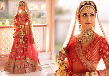 Bride Katrina Lived Up To Her British & Indian Roots In These Sabyasachi Outfits