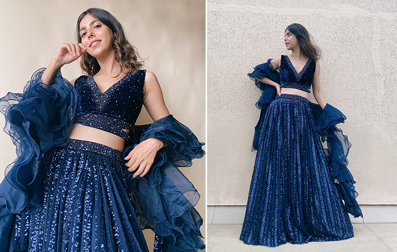 Cocktail Party Lehenga For The Millennial Brides-to-Be And Bridesmaids