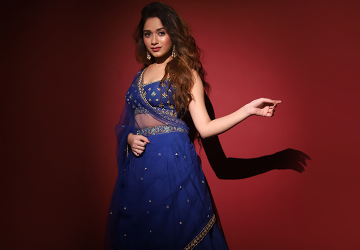 Bridesmaids Can Rock This Pretty & Royal Lehenga Choli Look Flaunted By Jannat Zubair