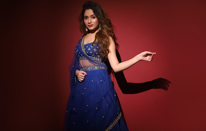 Bridesmaids Can Rock This Pretty & Royal Lehenga Choli Look Flaunted By Jannat Zubair