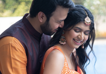 Sonali Velapurkar Dolled Up Subtly In A KALKI Attire For Her Mehendi & Sangeet