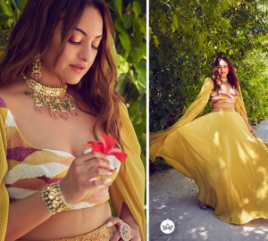 Check Out Sonakshi’s Delightful KALKI Outfits For Lifestyle Asia Magazine