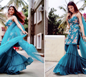 Designer Sharara Dresses For That Ultra-Glam Look