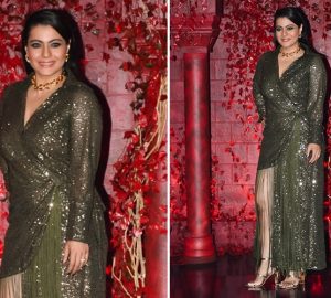Check Out Shimmer Fashion Goals By Kajol In Deme By Gabriella X KALKI Ensemble