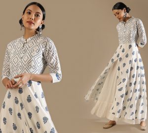 You Can’t Get Enough Of This Stylish Long White Kurtis From KALKI