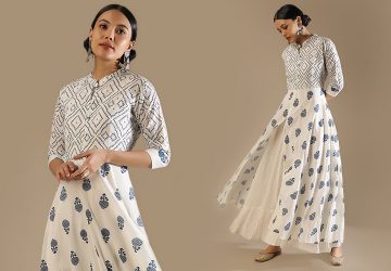 You Can’t Get Enough Of This Stylish Long White Kurtis From KALKI