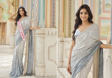 5 Stunning Shimmer Sarees For Your Trousseau