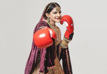 Dhakad Queen Ritu Packs A Punch In Kalki's Wedding Lehenga