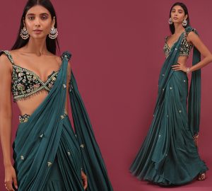 12 Amazing Saree Draping Styles To Look Slim