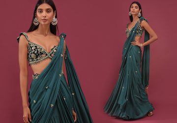 12 Amazing Saree Draping Styles To Look Slim