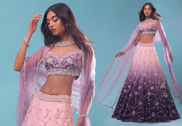 6 Awe-inspiring Purple Lehengas For Different Occasions