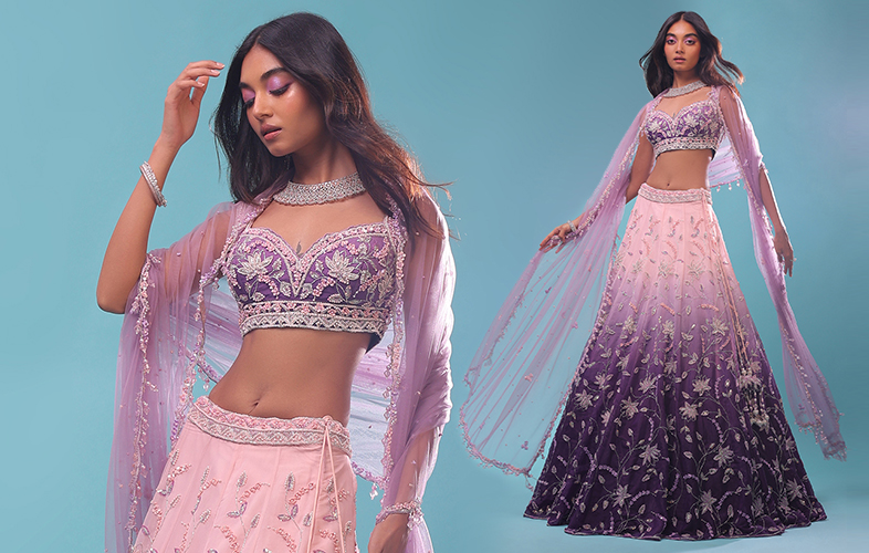 6 Awe-inspiring Purple Lehengas For Different Occasions