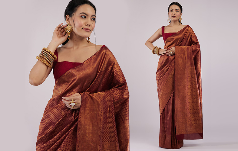 Unravelling The Enchanting Patterns Of Kanjivaram Silk Sarees