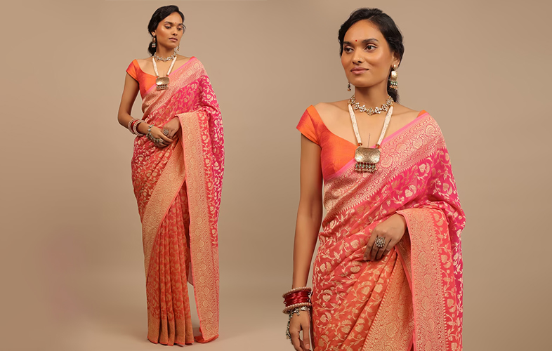 Celebrate In Style Glamorous Sarees For Hariyali Teej