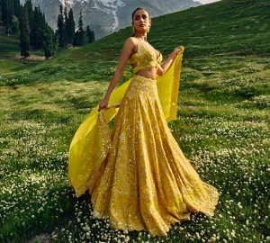 How to Style Yellow Lehengas for Navratri Nights