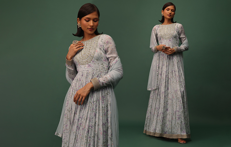 Jewellery That Would Look Fab With Grey Navratri Outfits