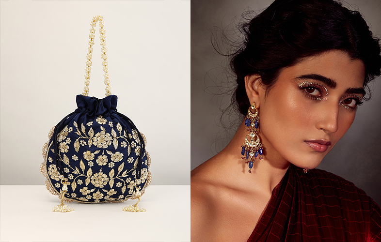 Royal Blue Navratri Accessories To Elevate Your Look