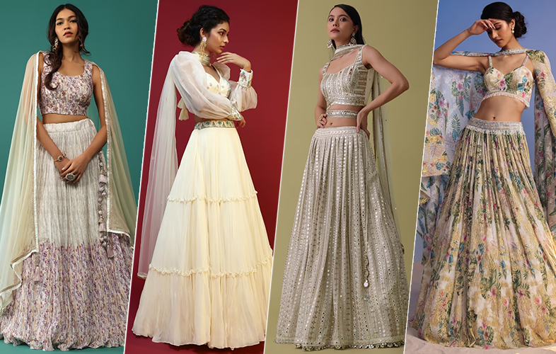 Styling White Lehengas For A Graceful Navratri Appearance