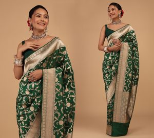 5 Banarasi Silk Sarees That You Can Wear on Your Engagement Day