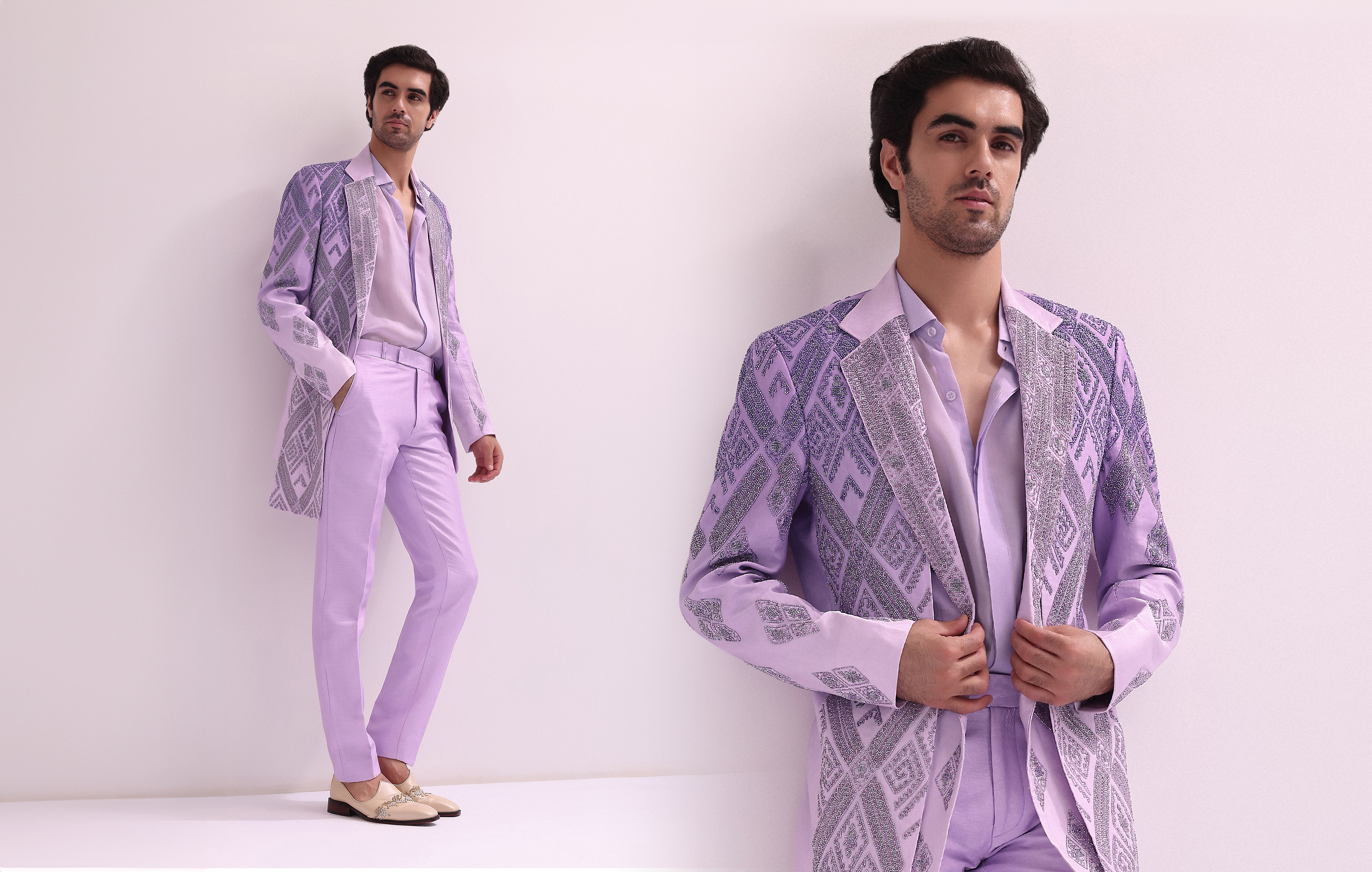 The Princely Charm Of Pastel Menswear For All Wedding Functions