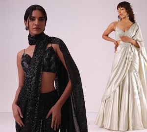 How to Style A Saree for A Cocktail Party with KALKI Fashion