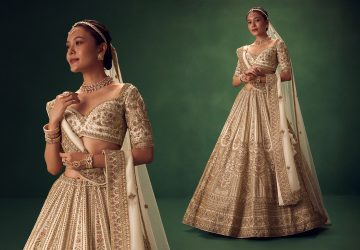 Dupatta Bridal Lehenga Styles for a Royal Wedding Look