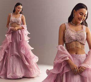 Ruffle Lehenga
