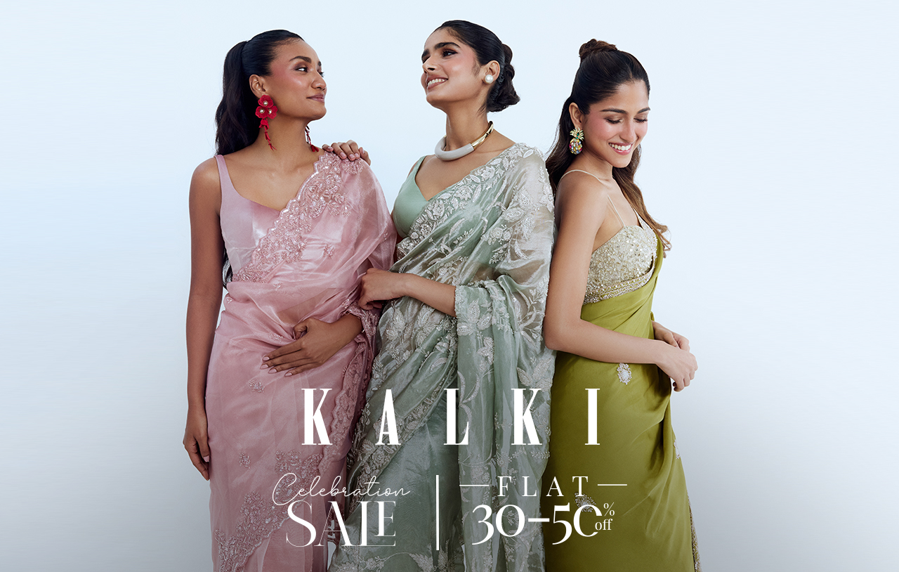 Shop Designer Sarees at Flat 30–50% Off